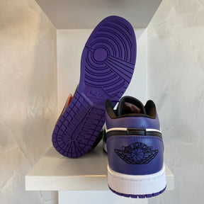 Jordan 1 Low Court Purple White (Pronta Entrega)