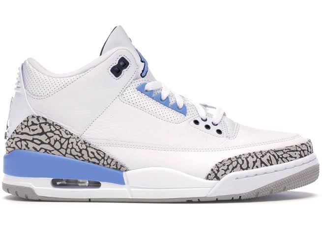 Jordan 3 Retro UNC