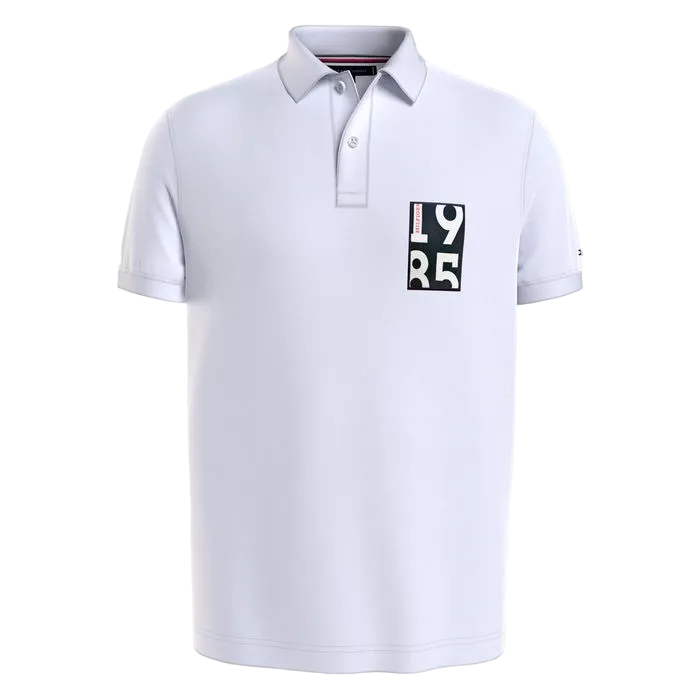 CAMISETA POLO MASCULINA TMH BADGE LOGO 1985 REGULAR FIT