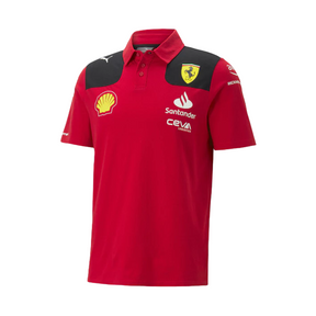 CAMISETA  POLO MASCULINA FERRARI EDIÇÃO F1