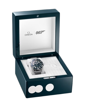 Relógio Seamaster Diver 300M 42mm James Bond 60th anniversary - Acompanha Caixa + Certificado - PROMO BLACK NOVEMBER